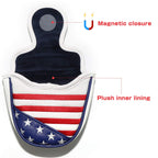 Mallet Putter Cover Headcover Golf Headcover Club Protector Magnetic Closure For Odyssey 2Ball 2 Ball Two Ball Scotty Cameron Ta