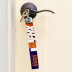 Rico Industries Nba Basketball Phoenix Suns Wrist Lanyard Key Chain, Cute Wristlet Strap Keychain Holder For Women Men Car Keys