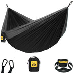 Elk Single Hammock With Tree Straps For Outdoor Camping, Hiking, Backpacking And Travel - Compact, Portable And Lightweight Para