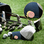 Geygie I Play Like A Girl Try To Keep Up Pink Gold Golf Ball Marker With Magnetic Hat Clip, Funny Golf Gifts And Accessories For