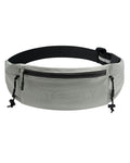 WATERFLY Running Belt Fanny Pack: Breathable 3 Pocket Waist Bag for Men Women Workout Exercise Fitness Phone Holder Fits All Pho