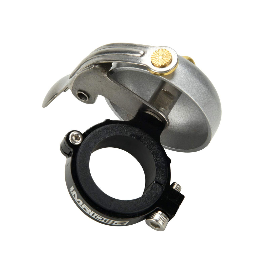 Bonmixc Vintage Bicycle Bell Brass Retro Bike Bell Silver Fit F20~29Mm Handlebars Suitable For Most Of Bike Handlebars