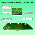 Golf Practice Net Golf Net For Backyard Golf Nets For Indoor Use Driving Range Net Golf Hitting Nets 12X7X66Ft Home Driving Rang