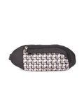 Zouk Faye Fanny Pack For Men, Vegan Leather Waist Bag, Printed Crossbody Sling Bag, Adjustable Strap, Lightweight Travel Pouch,