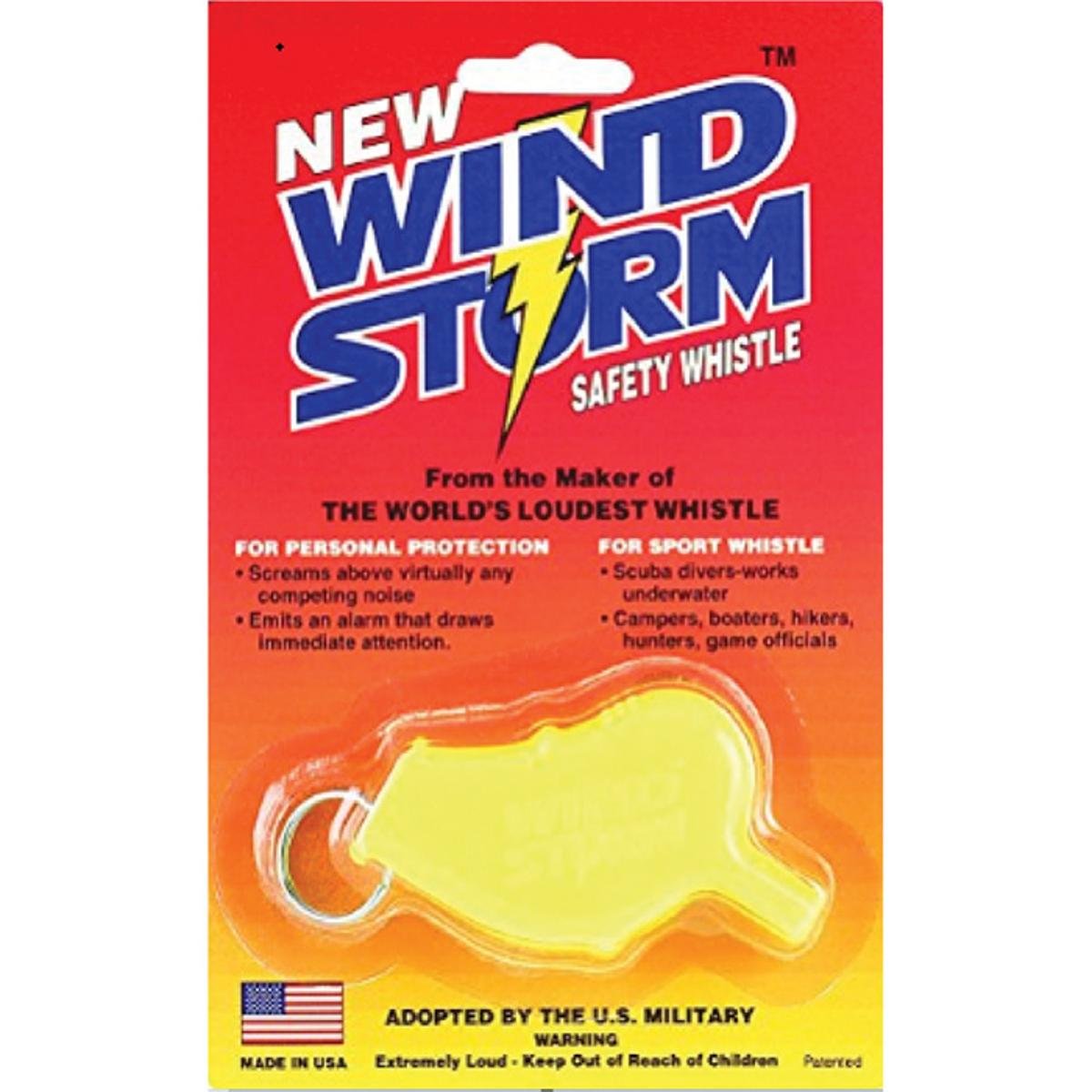 Windstorm Whistle Yellow