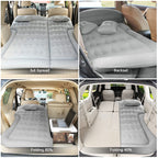 Iswees Car Bed Suv Air Mattress, Car Air Mattress With Home Power Adapter, Electric Pump, 2 Inflatable Pillows And 2 Footrests F