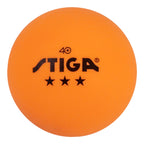 Stiga 6-Pack Orange 3 Star Table Tennis Balls  40Mm Ittf Regulation Size And Weight Ping Pong Balls