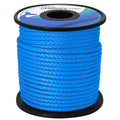 Emma Kites Blue 1.6Mm Uhmwpe Braided Cord Spliceable Utility Cord Diy Leash Tent Tarp Guyline Hammock Ridgeline Whoopie Sling Be