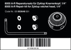 8000 A-R Repair-Kit Speed 1/4''