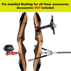 Samick Sage Archery Takedown Recurve Bow 62 Inch - Bows For Teens To Adults - Beginners To Advanced, For Hunting & Target Practi
