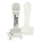Gibson Athletic Single Buckle Just Right Uneven Bar Grips, Gymnastics, Girls, White, Small