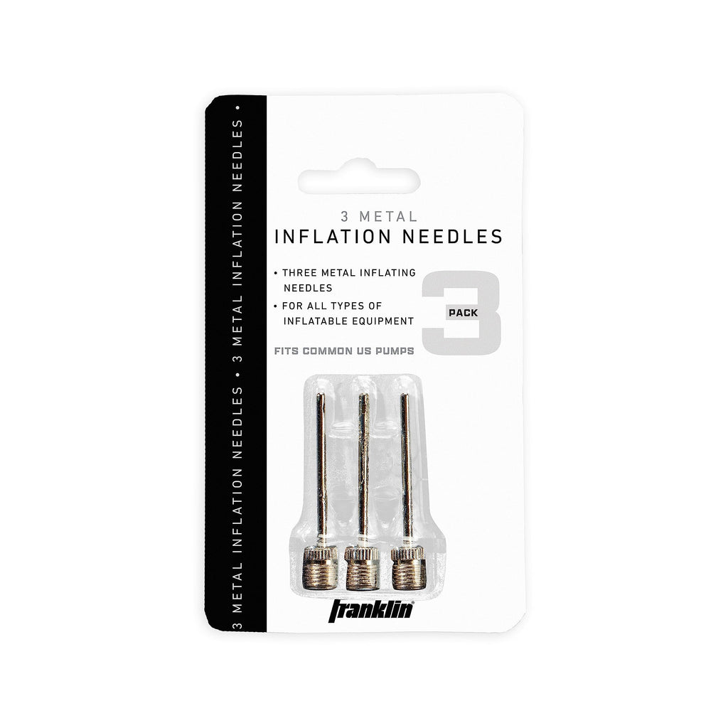 Franklin Sports 3 Pack Of Inflation Needles Silver