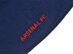 Arsenal Fc Official Product Beanie Hat Navy Club Crest Embriodery New Season, Blue, One Size