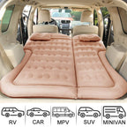 Saygogo Suv Air Mattress Camping Bed Cushion Pillow - Inflatable Thickened Car Air Bed Mattress With Air Pump Portable Sleeping