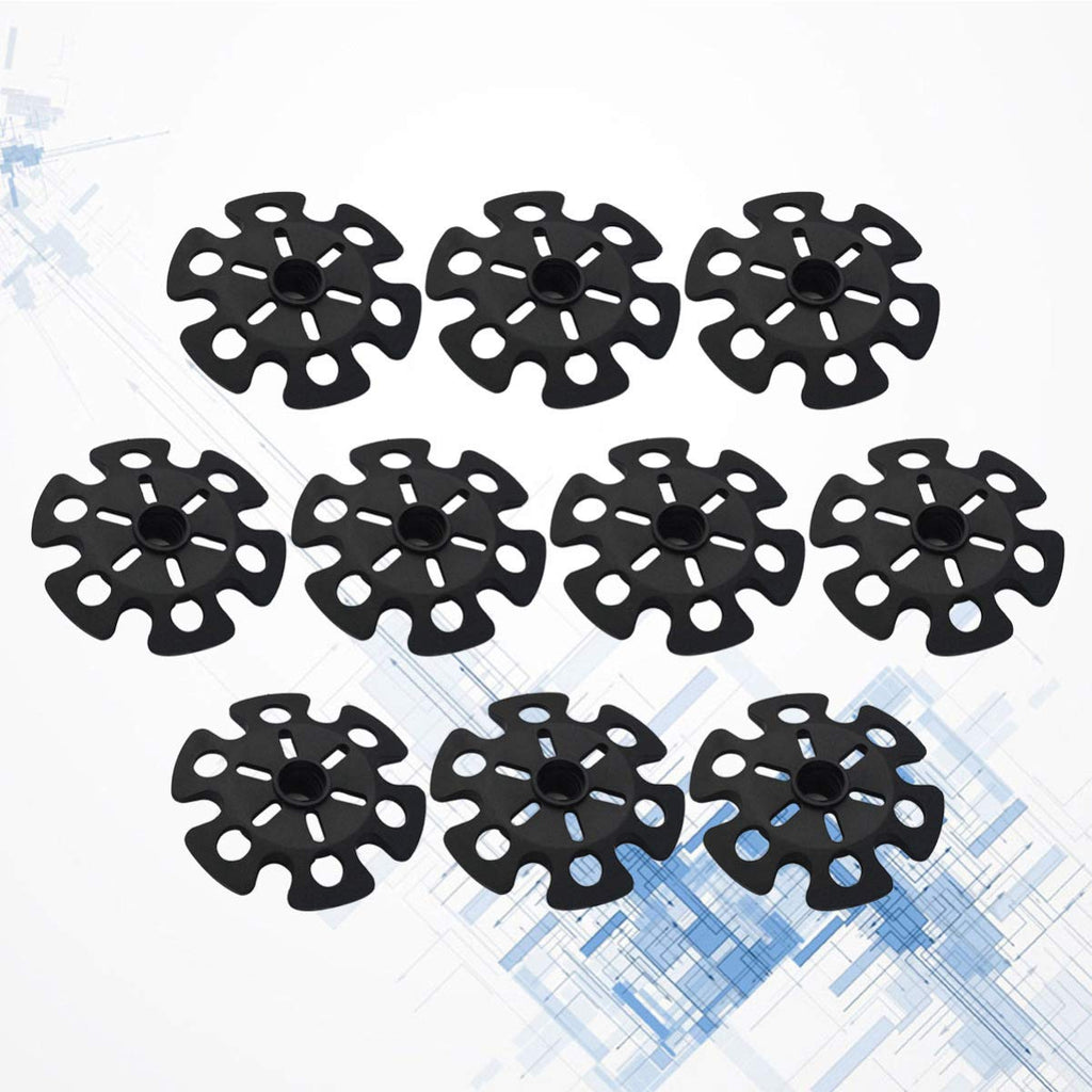 Besportble 10 Pcs Trekking Pole Snow Baskets Removable Mud Ski Basket Walking Hiking Stick Replacement Accessory For Hiking Trek