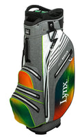 Lynx Golf Flare Waterproof Cart Bag Ombre Grey/Green