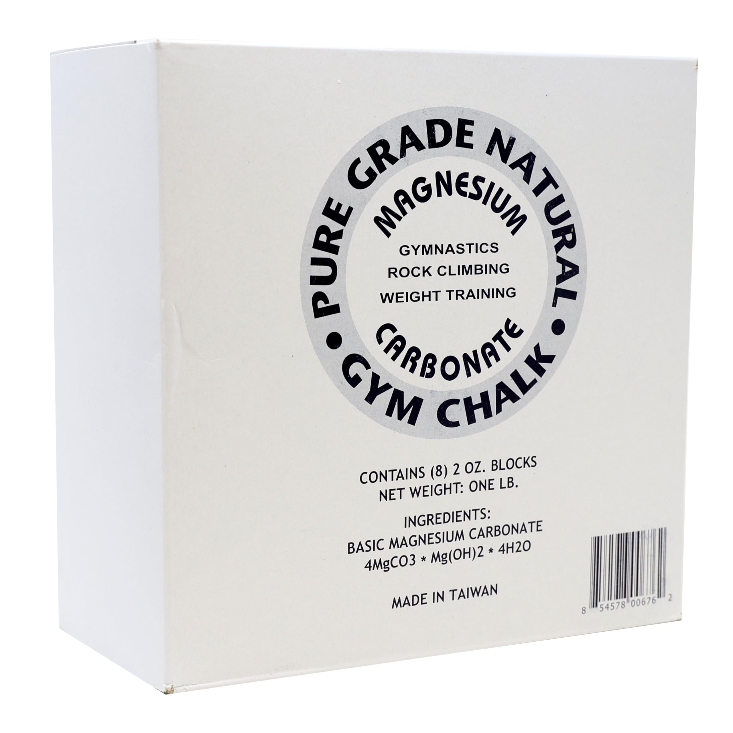 Z Athletic 8 Blocks Of 2Oz Chalk Total 1Lb For Gymnastics, Weightlifting, Rock Climbing, Crossfit