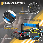 Foldable Push-Up Rack For Portable Strength Training, Sturdy And Stable Equipment For Men'S And Women'S Home Gym Workouts.