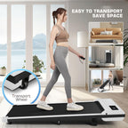 Incline Under Desk Treadmill,4 In 1 Walking Pad Treadmill For Home,2.5Hp Treadmill 300Lb Capacity,Folding Compact Treadmill With