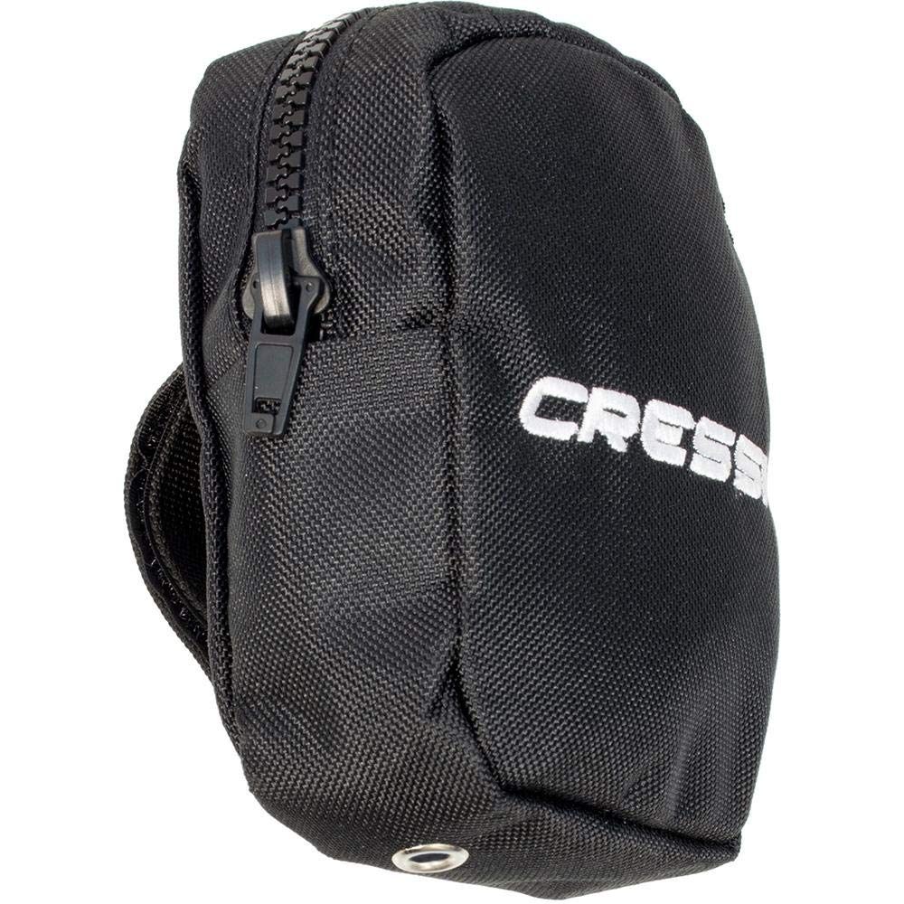 Cressi Tank Strap Weight Pocket, Black, Tank Strap Weight Pocket