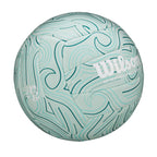 Wilson Shoreline Soft Gen Green Volleyball - Official Size, Light Blue