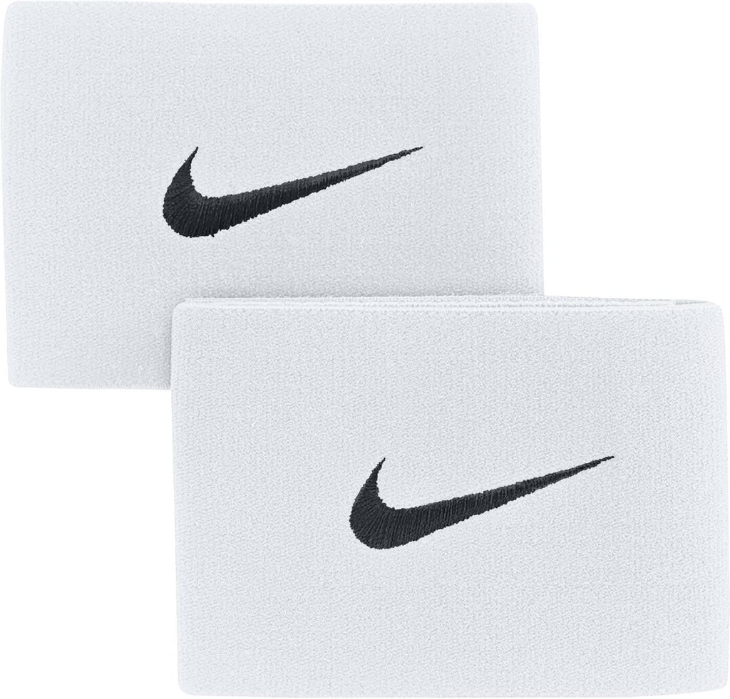 Nike Unisex'S Guard Stay Ii Football Straps, White/Black, One Size