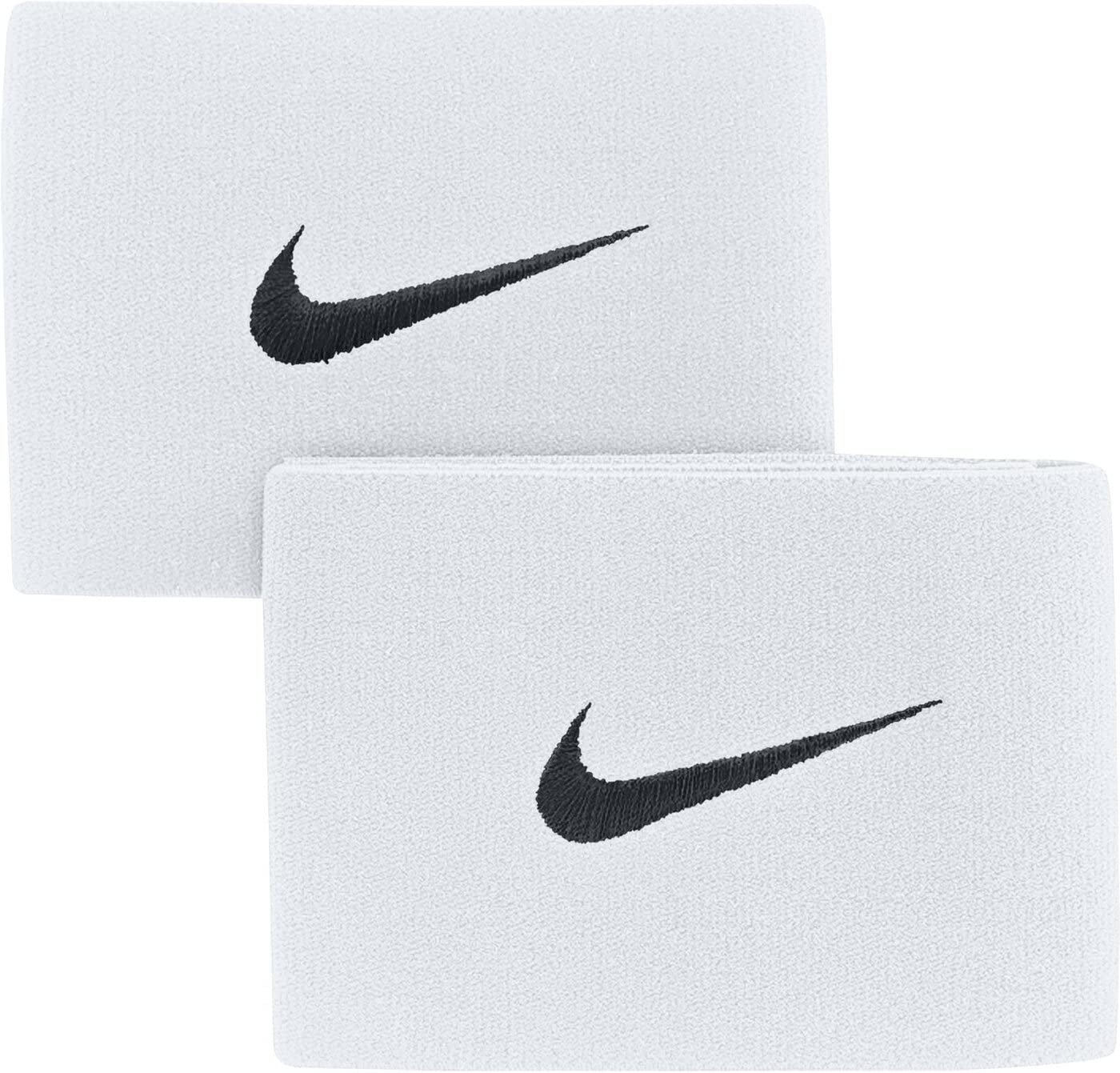 Nike Unisex'S Guard Stay Ii Football Straps, White/Black, One Size