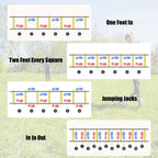 Agility Ladder,Speed Training Equipment Set,20Ft Rungs Speed Ladder,Soccer Cones,Jump Rope, Running Resistance Umbrella,Basketba