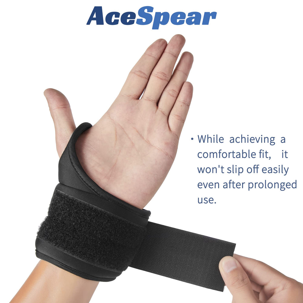 AceSpear Wrist Weights with Thumb Loops Lock for Men Women 1lb*2 2lbs*2 3lbs*2 Ankle Weights Weighted Gloves for Running Strengt