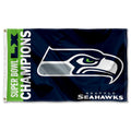 Seattle Seahawks Super Bowl LX Champions Banner Flag