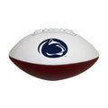 Logo Brands NCAA Penn State Nittany Lions Official Size Autograph Football - Smooth White Panel for Nil Signatures, Display, or 