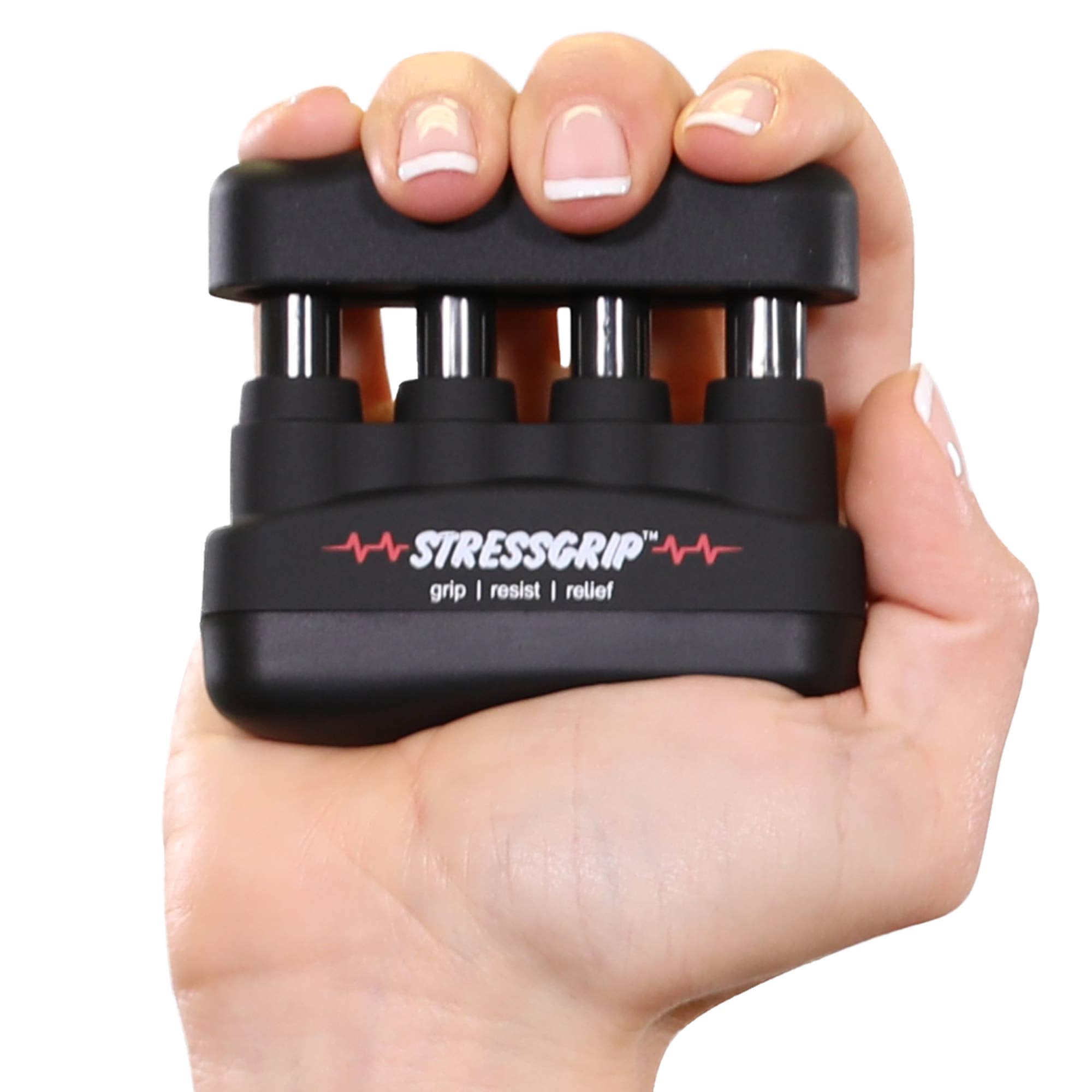 Stressgrip - The Stress Ball For Adults (Medium) A Stress & Anxiety Relief Device - Comfortable Hand Exerciser - Stress Reliever