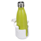 Attwood 11631-4 Molded Plastic Gimballed Drink Holder, Slot For Coffee Mug Handle, Self-Draining, 4 Inches H X 4 3/8 Inches W