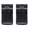 Yaocom 2 Pieces Black Replacement Cooler Latches Black Cooler Latches Plastic Double Throw Medium Latches for Protector Series C