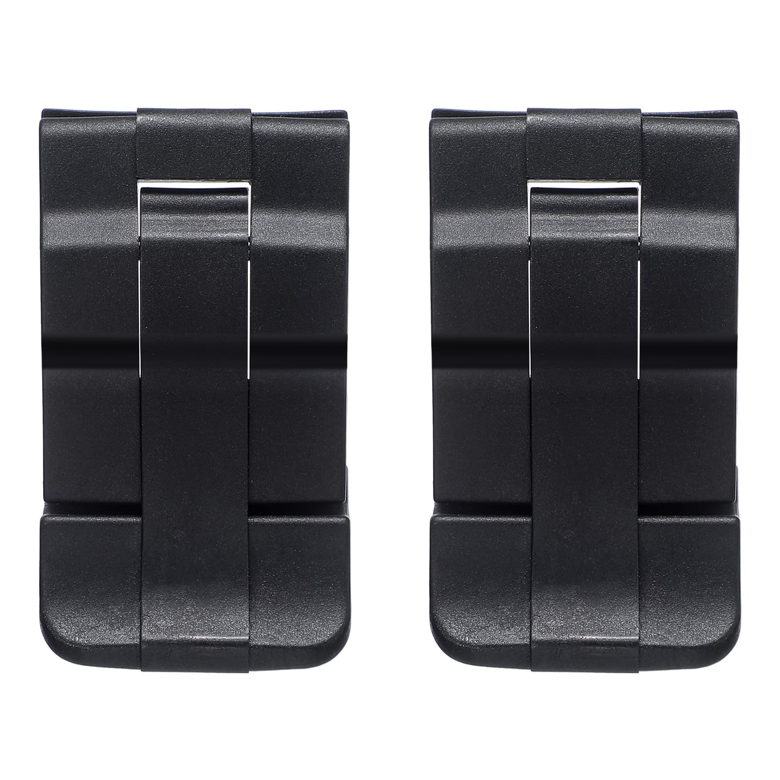 Yaocom 2 Pieces Black Replacement Cooler Latches Black Cooler Latches Plastic Double Throw Medium Latches for Protector Series C
