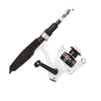 Abu Garcia Ike Dude Spinning/Spincast Fishing Reel & Rod Combo Black, 6'/Medium