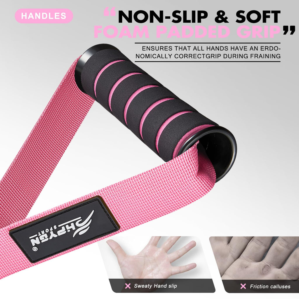 Gym Equipment, Gym Exercise Handles, Cable Attachments For Gym, Replacement Handle Attachments For Cable Machine Pulleys, Resist