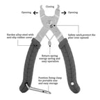 Qkurt Bike Tool Set(3Pcs) Bike Chain Tool Bike Link Plier Chain Checker Perfect Tool For Bike Repair