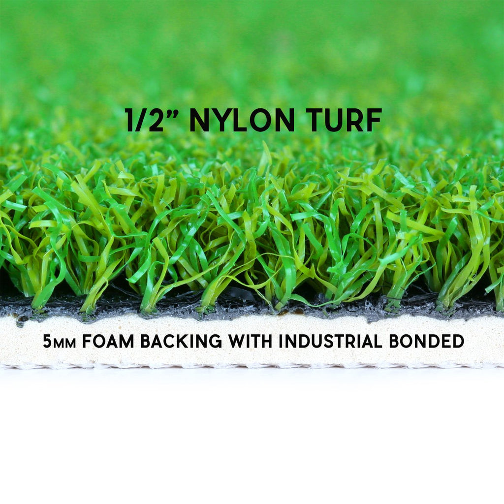 Orlimar Golf Mat For The Optishot 2 Golf Simulators For Home (3 Foot X 5 Foot), Indoor Golf Turf Practice Mat With Pre-Cut Hole
