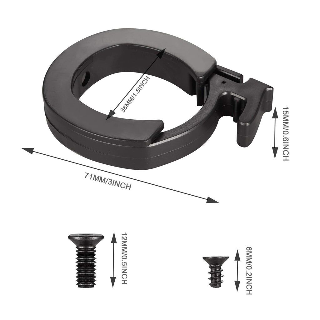 Tomall Front Round Locking Ring Folding Guard Ring Compatible With Ninebot Max G30 Electric Scooter Parts