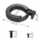 Tomall Front Round Locking Ring Folding Guard Ring Compatible With Ninebot Max G30 Electric Scooter Parts