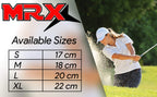 Mrx Women Golf Glove Left Handed Golf Gloves Sweat Resistant Soft Cabretta Leather Regular Fit Women Golfer Glove White Purple