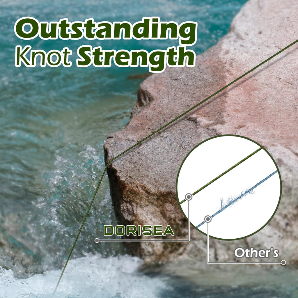 Dorisea Extreme Braid 100% Pe Pink Braided Fishing Line 109Yards-2187Yards 6-550Lb Test Fishing Wire Fishing String Incredible S