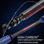 Sougayilang Fishing Reel Rod Combos Fishing Poles With Baitcasting Reel For Travel Freshwater-2.1M/6.9Ft With Right Handed Fishi