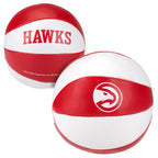 Franklin Sports Nba Atlanta Hawks Toy Basketballs - 2 Pack Of Kids Soft Mini Basketballs For Over The Door + Indoor Hoops - Nba