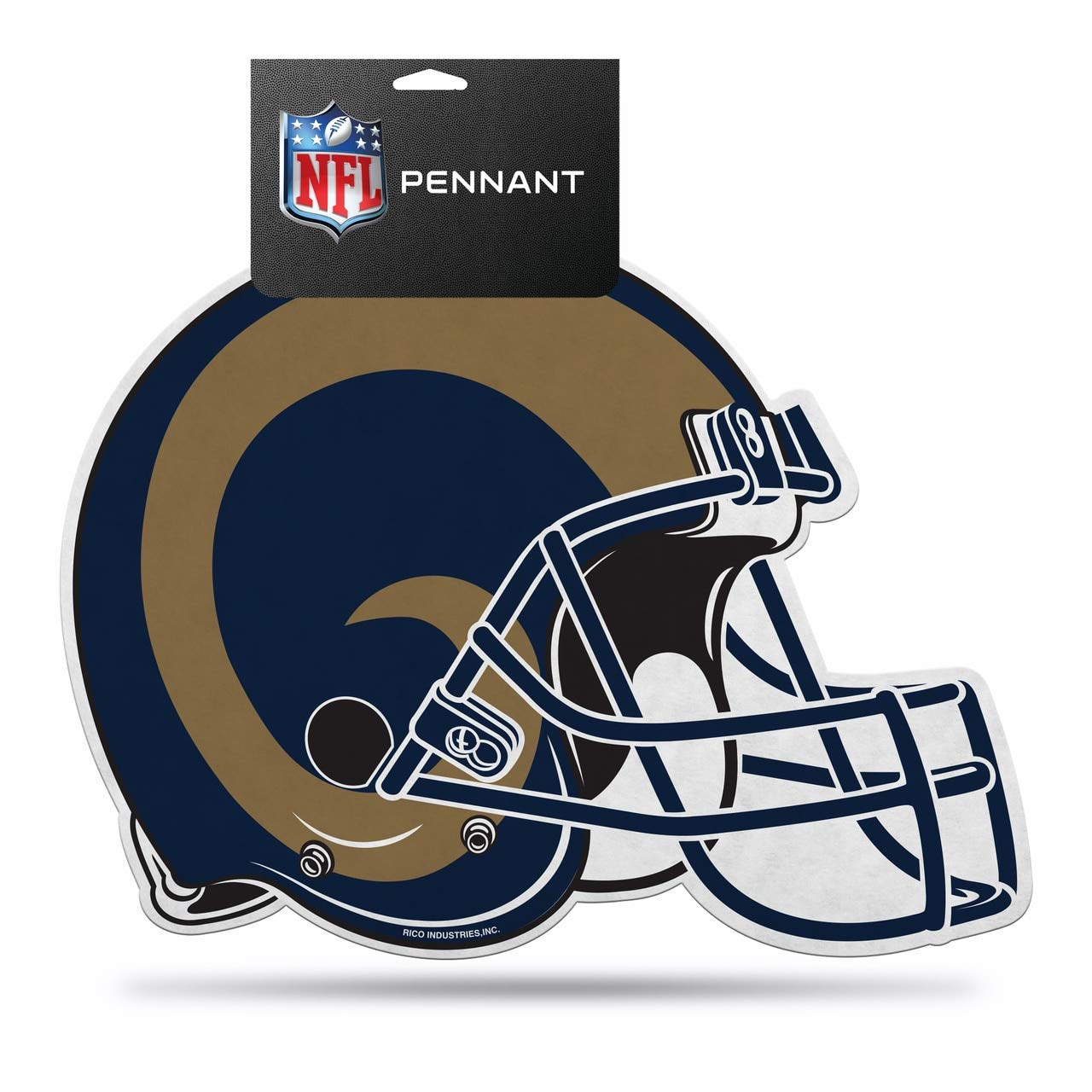 Los Angeles Rams Pennant Die Cut Carded
