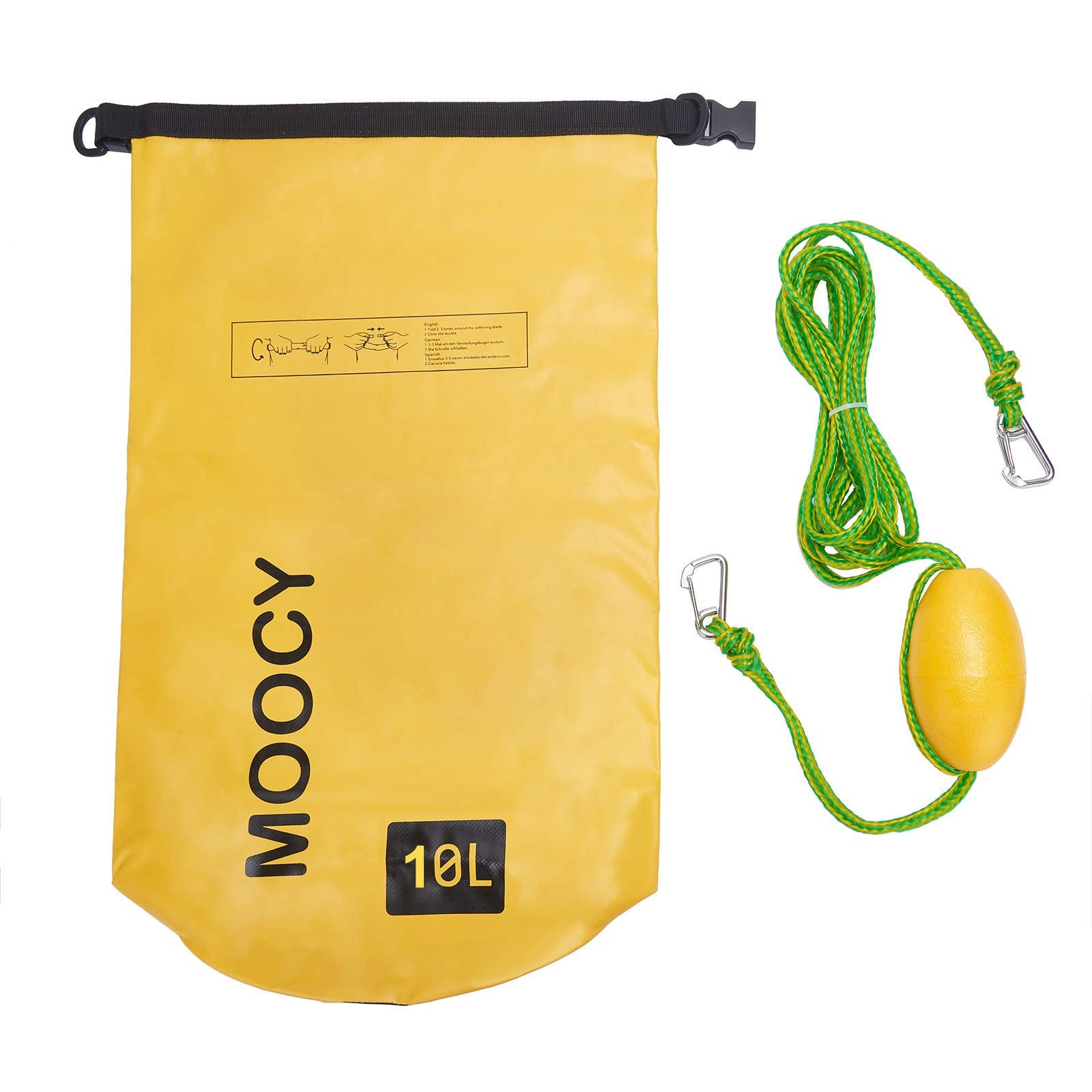 Moocy Pwc Anchor, Sand Rock Dry Bag Anchor For Jet Ski, Kayak, Small Boats, Power Watercrafts (10L)