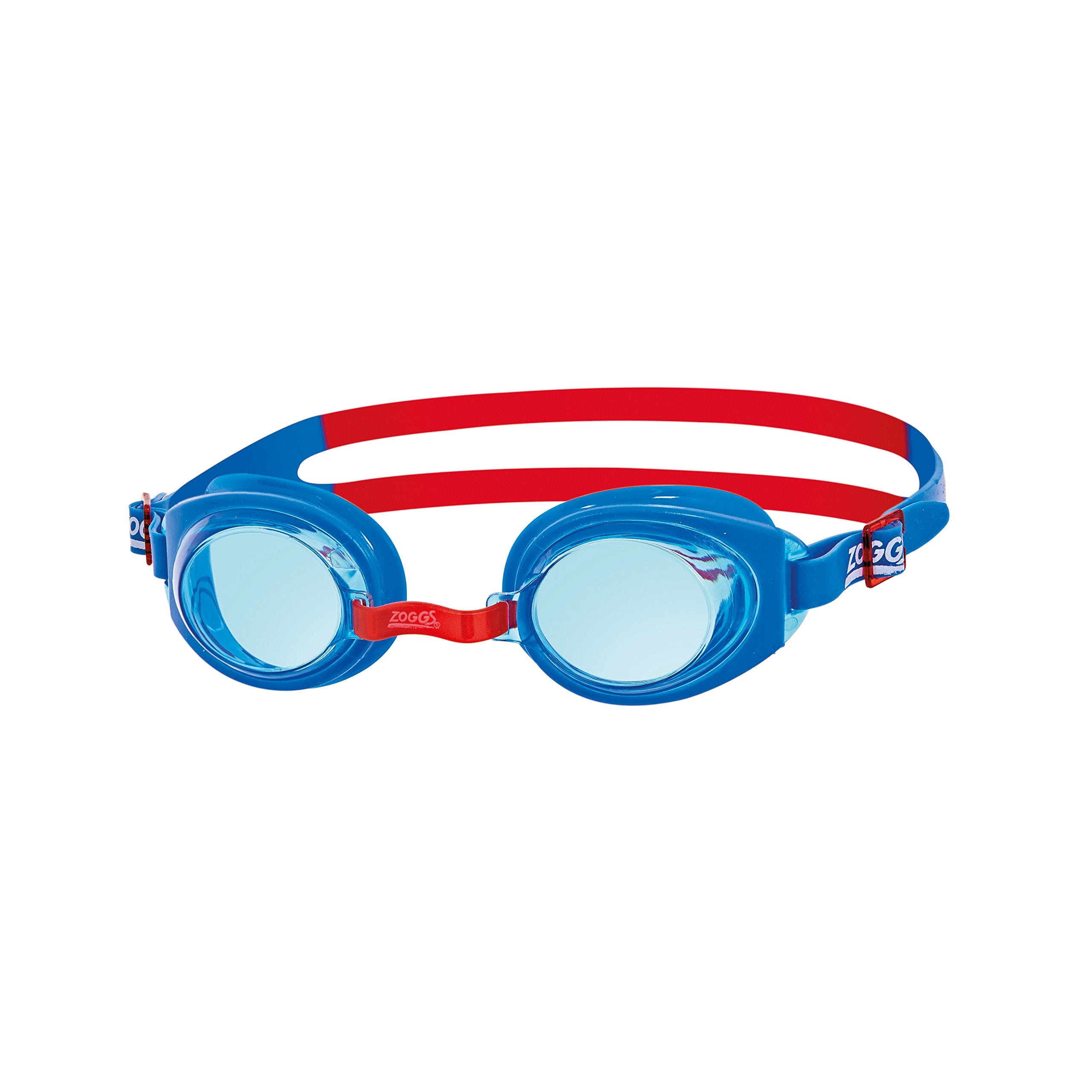 Zoggs Ripper Junior Kids Uv Anti Fog Swimming Goggles (6-14 Years) Bluered