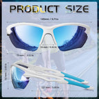 Deafrain Sports Sunglasses Polarized For Women Men Cycling Running Fishing Baseball Glasses Uv400 Protection