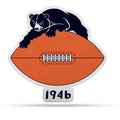 Rico Industries Nfl Football Chicago Bears Retro Shape Cut Pennant - Home And Living Room D  Cor - Soft Felt Ez To Hang